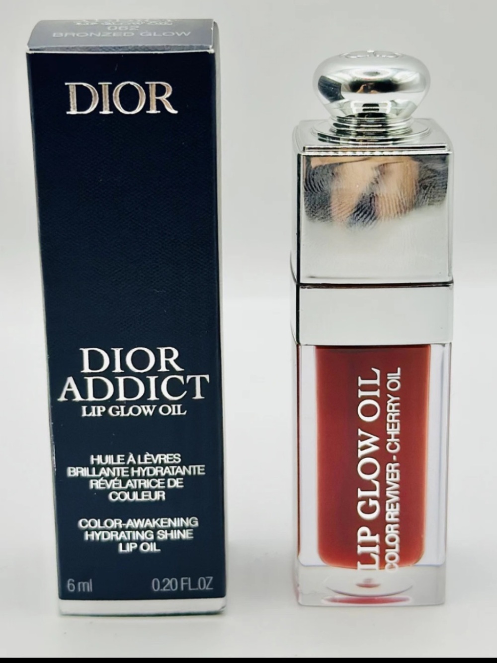 Dior Addict Lip Glow Oil — Cherry Red Shine